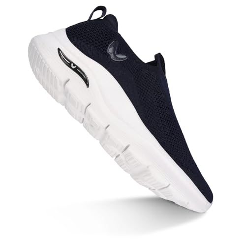 Image of WALKAROO Sports Shoes for Men's|Perfect for Walking,Gym Training and Casual Outfit|Cushioned Insole with EVA Outsole |Breathable Mesh Upper|WS9571