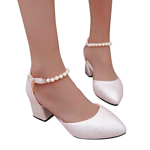 Trachtenschuhe Damen Mit Absatz Riemchenpumps Sommer Elegant Und...