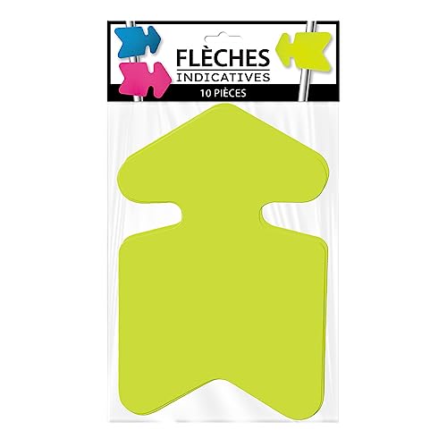 STC Pack 10 fleches indicatives Jaunes