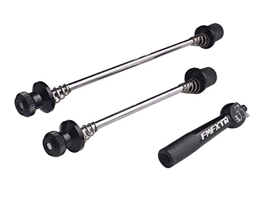 PLATT Set attaches rapides antivol 3 pièces en Alliage D'aluminium pour Vélo De Vélo De Montagne/VTT/BMX