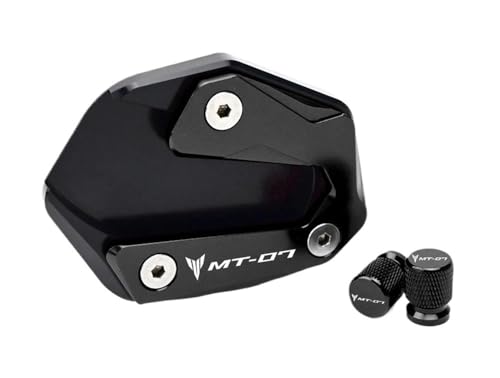 Agrandisseur béquille MT-07 accessoire moto support latéral 2014-2024