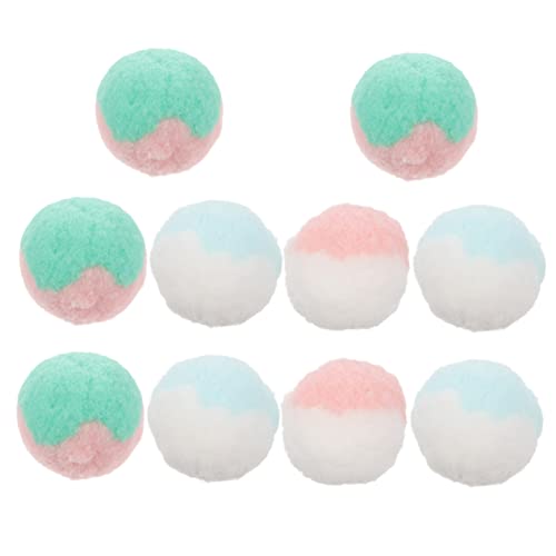 Hohopeti ペット猫おもちゃボール ぬいぐるみ猫おもちゃ 猫ボールおもちゃ ペット猫おもちゃボール 猫おもちゃボール ランダムカラー