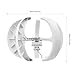 Wind Turbine Generator, 600W Vertical Axis Wind Power Turbine Generator, Lantern Windmill Generators with 5 Blades & Controller for Home Camping Boat Use