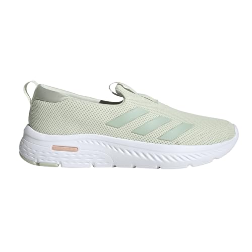 adidas Womens Cloudfoam Move Lounger Slip On Sneakers Shoes Casual - Green