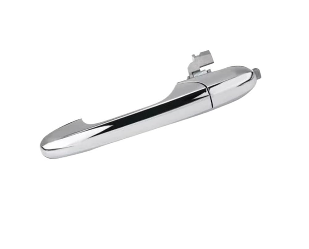 RAtsch Car Side Exterior Door Handle Car Door Handle for 500 2007-2020 Passenger Left Or Right Side Chrome Car Outer Door Handle 735592026 735592012(Left)