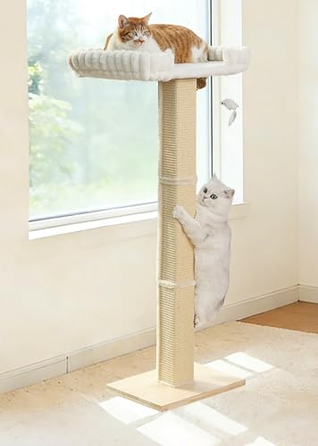 Repuesto para rascador de gato con sisal 14 pulg alto miniatura 3