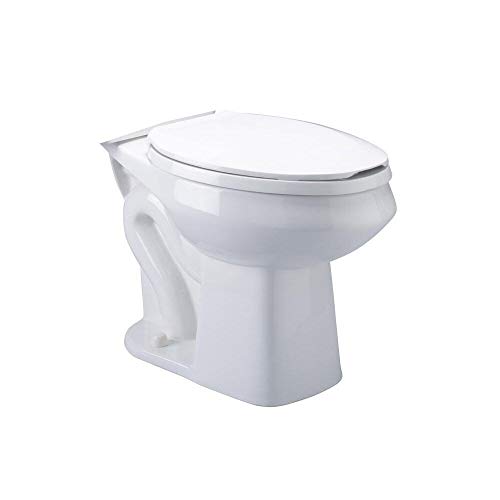 MISC Z5570 Elongated Bowl Only Z5570-bwl White Porcelain