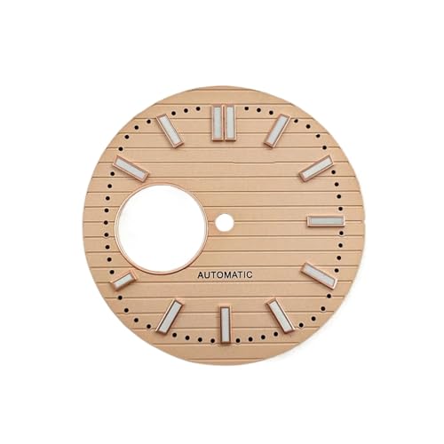 Cadran vert lumineux 30.5mm pour montre NH38 modification horlogère et pièce rechange