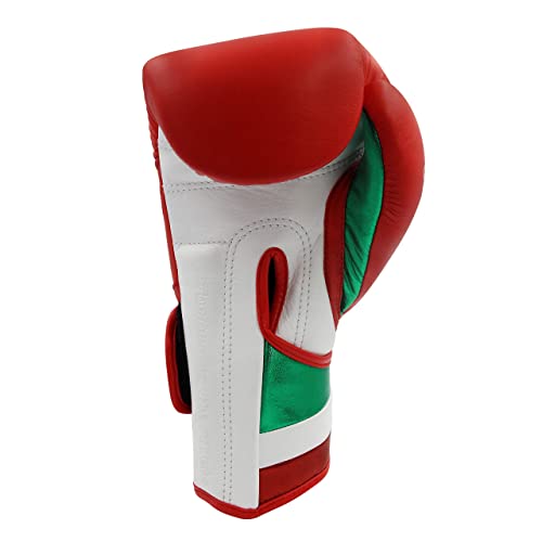 Adidas Adi-Speed 501 Pro Boxing And Kickboxing Gloves For Women & Men (Red/White/Green, 14 Oz) #TOP7