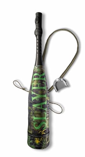 The Enchantress - Elk Slayer | Push Button Elk Call for Realistic Cow Elk Sounds | Collection Bundle: Call, Bugle, Strap, & Replacement Reed