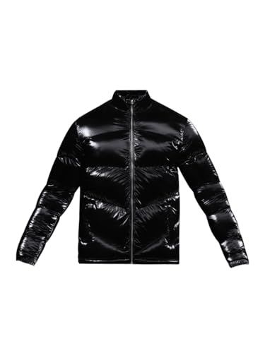 Image of JACK & JONES Men's Polyester Standard Length A-Line Coat