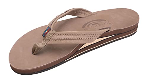 Rainbow Sandals Madison - Double Layer Arch Support with a Braid on a 3/4
