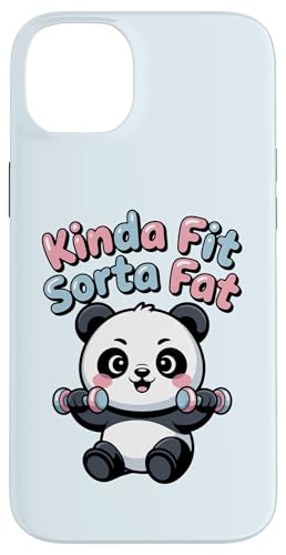 Kinda Fit Sorta Fat Funny Panda W tBbglX EGCgteBO X}zP[X iPhone 14 Plus p