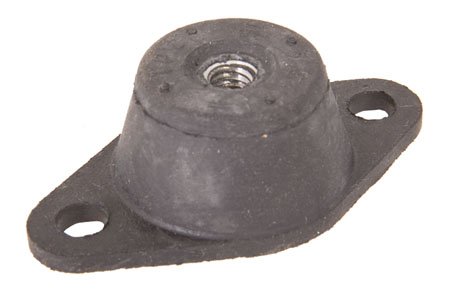 5/16-18 thd., Durometer 70, 160 Lbs.Load Inch Compression Vibration Mount, Style A, Neoprene (1 Each)