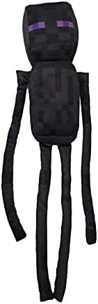 Minecraft - Plush toys 11'81"/30cm of Minecraft Steve, Alex, Creeper, Enderman, Wolf, Lama, Ocelot, Pig characters Soft quality (Enderman)