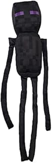 Minecraft - Plush toys 11'81"/30cm of Minecraft Steve, Alex, Creeper, Enderman, Wolf, Lama, Ocelot, Pig characters Soft quality (Enderman)