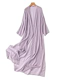 No solo para tus vacaciones en la playa, también es adecuado para el día a día. Este abrigo de kimono abierto se puede combinar maravillosamente con una elegante falda o pantalón elegante, hace que tu atuendo sea el centro de atención