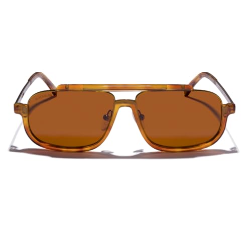 Image of Blackburn Polarized Aviator Sunglasses for Men & Women 2026 - Handmade Japanese Designer Frame, UV400 Protection