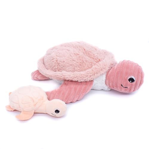 Doudou tortuga mamá y bebé Les Déglingos el primer lazo de amor 2
