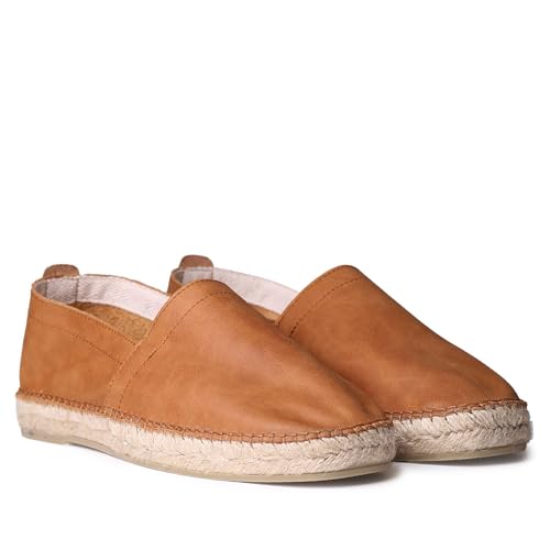MARC - Men's leather espadrilles - MARC