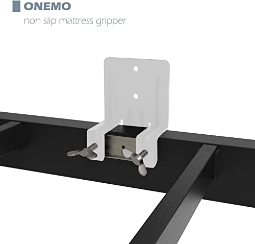 Onemo Non-Slip Mattress Gaskets / Anti-Slip Baffle Fit For Bed Frames / Adjustable Size / Wide Applicability / Easy To Assemble / 6 Pcs,White #TOP5