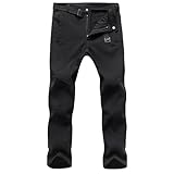 YAOJIWANG Pantalones Hombre Trekking Impermeables Pantalones Montaña Pantalón Nieve Pantalón Senderismo Hombre Snowboard Invierno Cortaviento Polar Forrado Aire Libre Pantalon Caza Hombre
