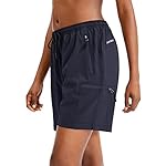 SANTINY Women's 5''/ 7''/9'' Hiking Cargo Shorts Quick Dry Lightweight Summer Shorts for Women Athletic Golf Zipper Pockets - Image 2