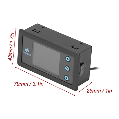 Voltmètre numérique LCD 500V 500A pour électricien - 2
