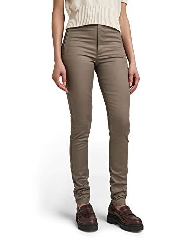 G-STAR RAW Damen Weld High Skinny Chino, Braun (turf D19141-C105-273), 29W / 32L