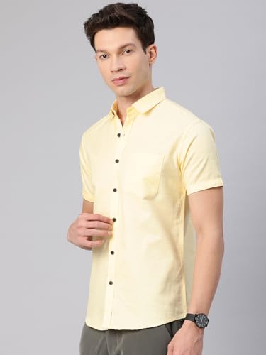 Image of Majestic Man Men's Cotton Slim Fit Shirt