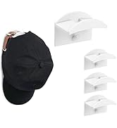 Vicloon Crochets De Chapeaux,8 Pcs Porte De Casquette,Adhésifs Crochets