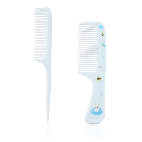 Set de 2 Peines para Cabello con Diseño de Conejo Azul miniatura 1