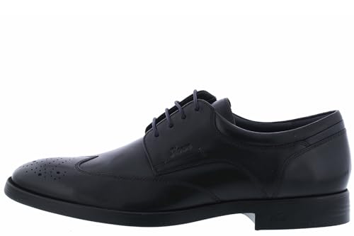 Sioux Men's Derby Oxford Flat, Black, 43.5 EU Weit