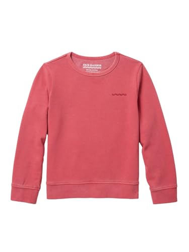 Image of Fair Harbor Kids The Saltaire Crewneck -- Kids's Relaxed Long Sleeve Sweatshirt -- Incredibly Lightweight and Breathable