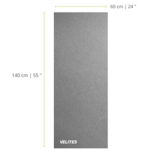 Tapete anti-deslizante Velites para salto, calidad entrenamiento CrossFit, gris miniatura 2