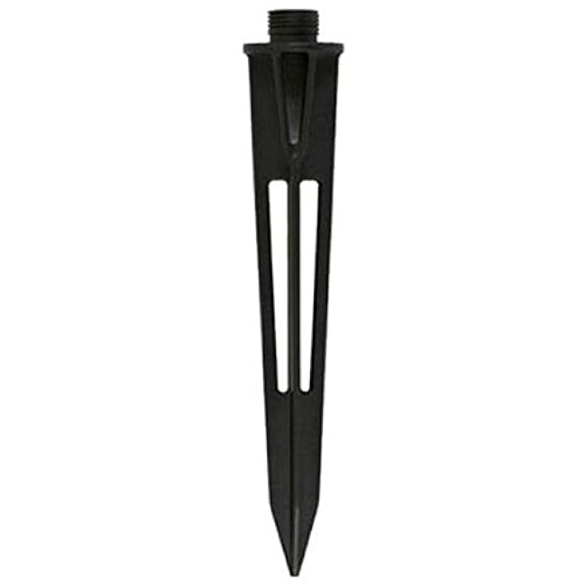 Malibu Sturdy Solid Ground Spike for Pathlight Spotlight Uplight Landscape In-ground Light Parts Metal Replacement Stake Diecast Aluminum Construction 8101-4820-01