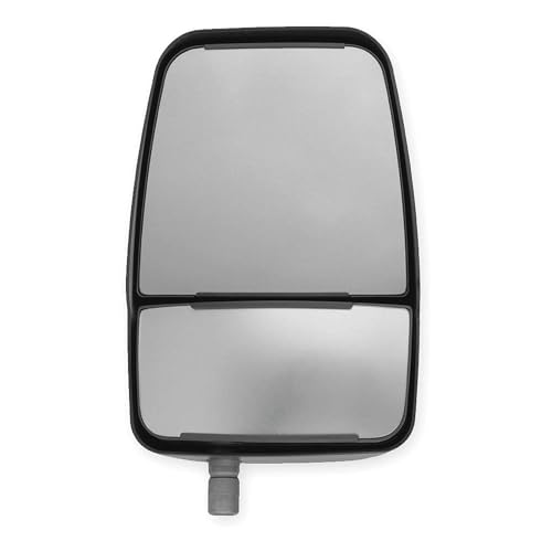 Velvac 714579 2020 Deluxe Series Door Mirror Black, Driver Side