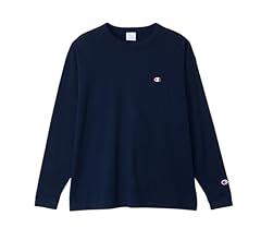 Amazon | [チャンピオン] 長袖Tシャツ 長袖 丸首 綿100％ ワン