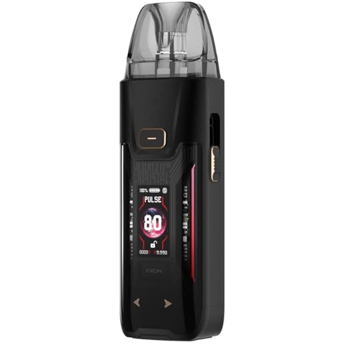 Vaporesso Luxe XR MAX 2 Pod System Kit E-Zigarette Nikotinfrei Farbe Schwarz-Leder