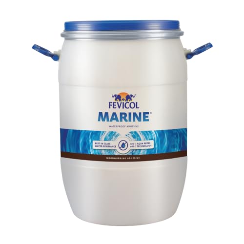 Image of Fevicol Marine, 60kg - Fast Setting | Best in class waterproof adhesive | Superior Coverage | Bonds with Plywood, Laminates