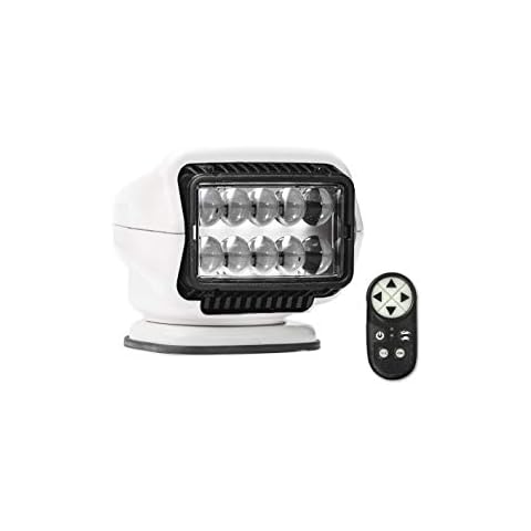 Golight 30004ST Stryker Led Permanent Mount Wireless Handheld Remote-White Cover