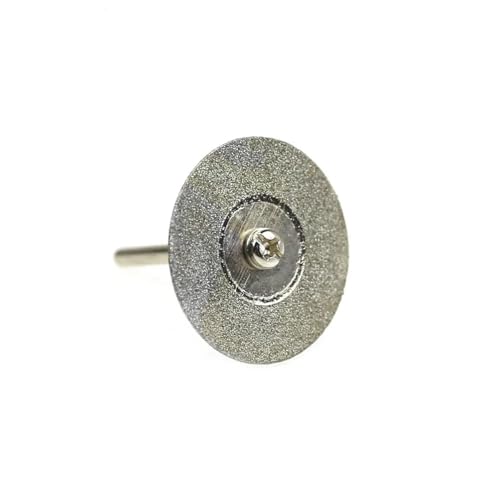 10個入り、直径16〜50mmのダイヤモンドカッティングディスクミニドリルカッター、石材、金属、翡翠のカッティング用(40mm)