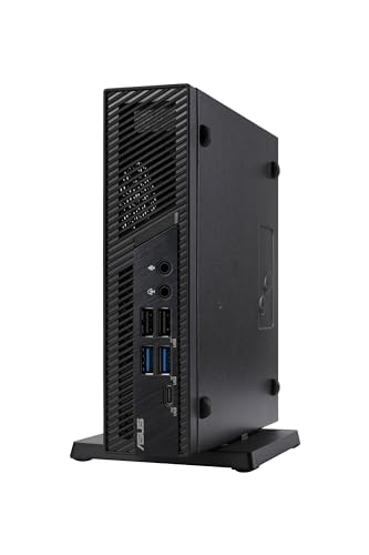 Image of ASUS PB63 Full System Mini PC with Intel Core i3-14100 Desktop Processor, 8GB DDR5-4800 MHz RAM, 256GB PCIe G4x4 NVME SSD, Wi-Fi 6 & Bluetooth 5.2, USB-C, VESA Mount, Keyboard and Mouse Included