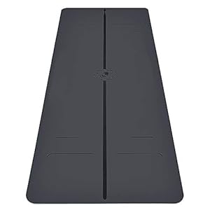 Liforme Evolve Yoga Mat – Free Yoga Bag, Patented Alignment System, Warrior-like Grip, Non-slip, Eco-friendly and Biodegradable, sweat-resistant, long, wide and 4.2mm thick mat for comfort