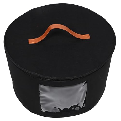 PRETYZOOM Hat Boxes for Women Storage Decorative Large Box Collapsible Cowboy Hat Cover Hat Travel Case Lid for Baseball Caps