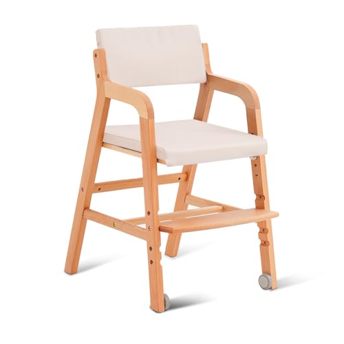 Swegrow Adjustable High Chair with Wheels