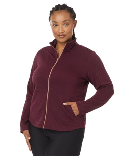 SKECHERS Women's Gowalk Jacket Scoop Hem, Fig