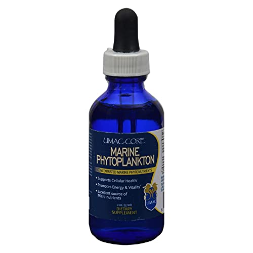 UMAC Core Marine Phytoplankton Drops - 2 fl oz - Gluten Free - Support Cellular Health - Promotes Energy and Vitality