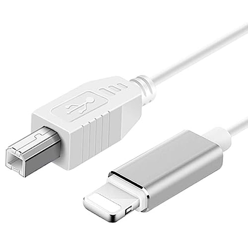 Amazon.co.jp: Lightning to USB 2.0ケーブルタイプB接続ケーブル