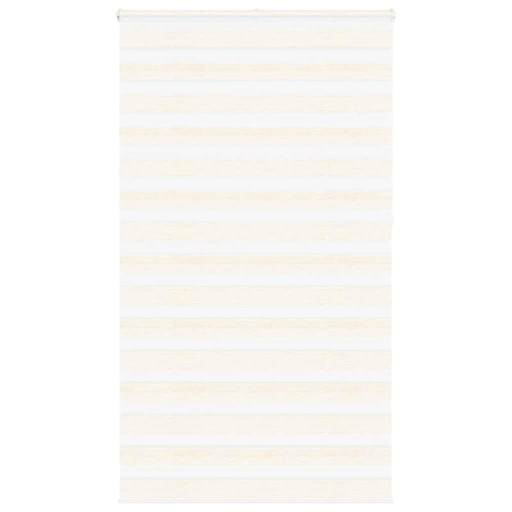 Store enrouleur double en polyester - Beige marbre - 120 x 230 cm - Largeur du tissu : 115,9 cm - Occultant - Protection solaire - Pour fenêtre et porte - Montage avec perçage ou Klemmfix